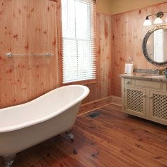 5/16" x 3.9/16 x 8' Knotty Cedar V-Joint Packaged Pine