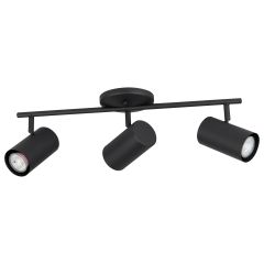 Calloway 3-Light Black Track Fixture