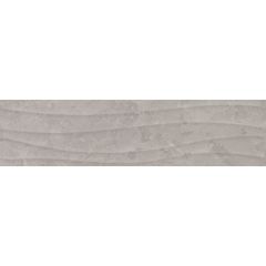 4"x16" Stamina Grey Resilience Wave Wall Tile 13.20 Sf/Bx