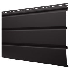 Triple 4" Solid Soffit-Black