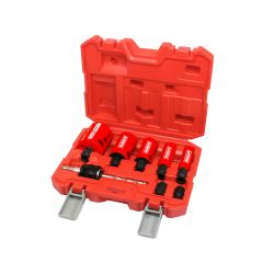 9 Piece General Purpose Bi-Metal Hole Saw Set