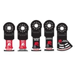 5 Piece Starlock General Purpose Oscillating Blade Set