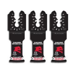 1-1/4 Universal Fit Bi-Metal Oscillating Clean Wood Blade- 3