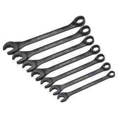 7 Piece X6 Spline Open End Ratcheting SAE Wrench Set