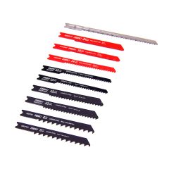10 Piece General Purpose U Shank Jig Saw Blade Set