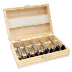 5 Piece Forstner Bit Set, 5/8" - 1-3/8"