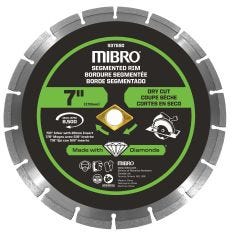 7" Segmented SVS Diamond Blade