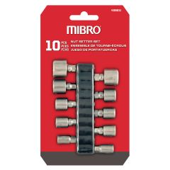 S2 Steel 10 Piece Non-Magnetic Nut Setter Set