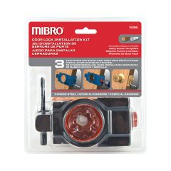 Carbon Steel 4 Piece Door Lock Installation Kit