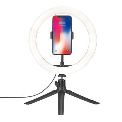 10" LED Color-Select Ring Light With Tripod