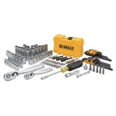 Dewalt 108 Piece 1/4" And 3/8" Drive Mechanics Tool Set