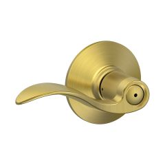 Accent Privacy Lever Satin Brass