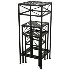 3 Piece Modern Farmouse Nested Plant Stand