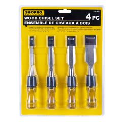 4-Piece Wood Chisel Set
