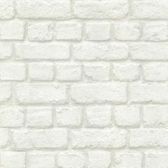 Grey White Brick Wallpaper