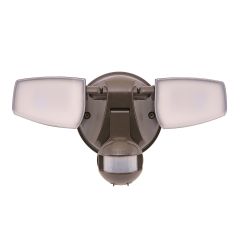 HALO Twin Head 2300 Lumen LED Bronze Floodlight