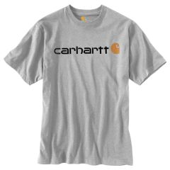 Loose Fit Short-Sleeve Logo Graphic T-Shirt Heather Gray M