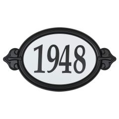 Address Plaque-Oval