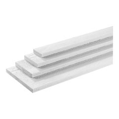 Trim 4/4"x10"x16' LP ExpertFinish-Snowscape White