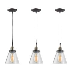 Jackson 1-Light Pendant-3/Pack
