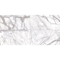 12 x 24 Costar Calacatta Empire Glazed Porcelain Tile 17.6 S