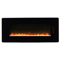 42" Curved Wall-Mounted Electric Fireplace