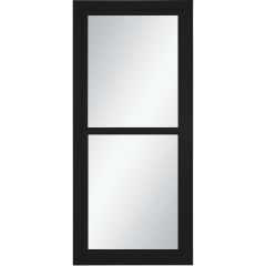 32" x 81" Easyvent Black Fullview Retractable Storm Door