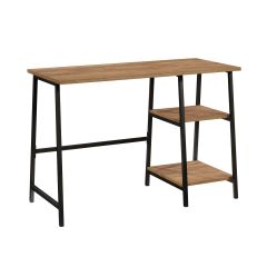 North Avenue Single Pedestal Desk Sindoori Mango