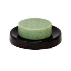 Eco Vanity Ceramic Soap Dish-Matte Black
