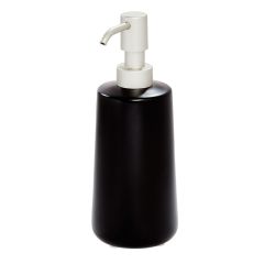 Eco Vanity Ceramic Pump-Tall-Matte Black