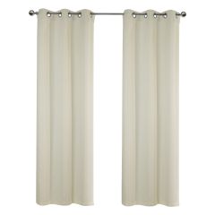 Positano Grommet Curtain-Ivory