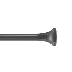 Sita 1" Curtain Rod 36"-72"-Matte Black