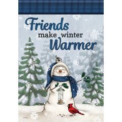 Winter Warmer Garden Flag