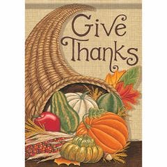 Classic Cornucorpia Garden Flag