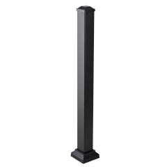Impression Rail Express 3" x 3" x 38-1/4"Post Kit-Black