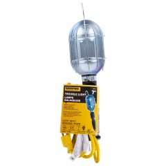 7' Trouble Light with Metal Shade