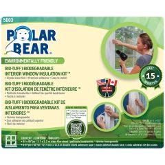 Biodegradable Window Film Kit 84" x 86"