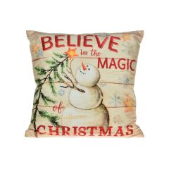 16" LED Believe In The Magic Pillow