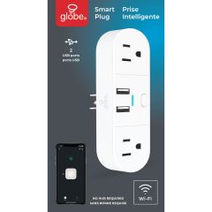 Wifi Enabled Smart Plug With 2 USB Ports