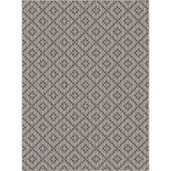 3'x4’ Harlow Brushed Iron Decorative Mat