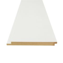 1/2" x 5-5/16 x 12' Primed MDF Shiplap With 1/4" Gap