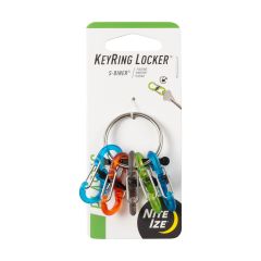 KeyRing Locker S-Biner Plastic