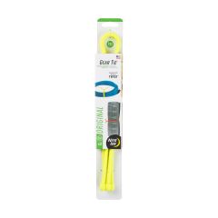24" Neon Yellow Gear Tie Reusable Rubber Twist Tie-2/Pack