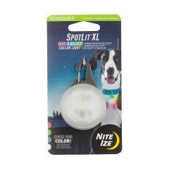 Spotlit Rechargeable Collar Light Disc-O Tech