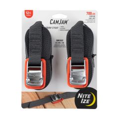 CamJam Tie Down Strap 12'-2/Pack