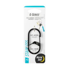 G-Series Dual Chamber Carabiner #3-Black