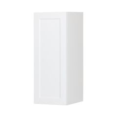 12" x 30" White Thermafoil Shaker Wall Cabinet