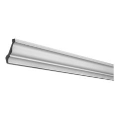 96" White Kitchen Cabinet Crown Moulding For Thermafoil Cabi