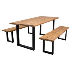 Live Edge Dining Set