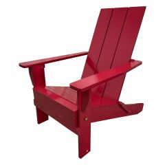 Modern Muskoka Chair-Red